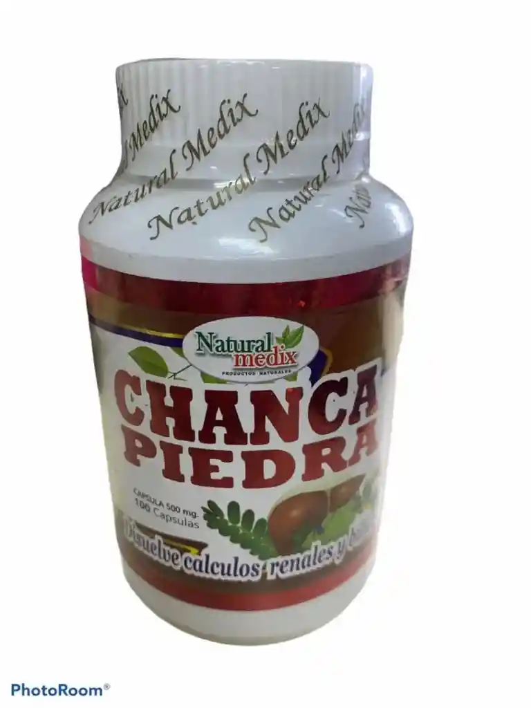 Chanca Piedra 500 Mg Por 100 Capsulas