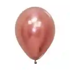 Globo R12 Color Oro Rosa X12und