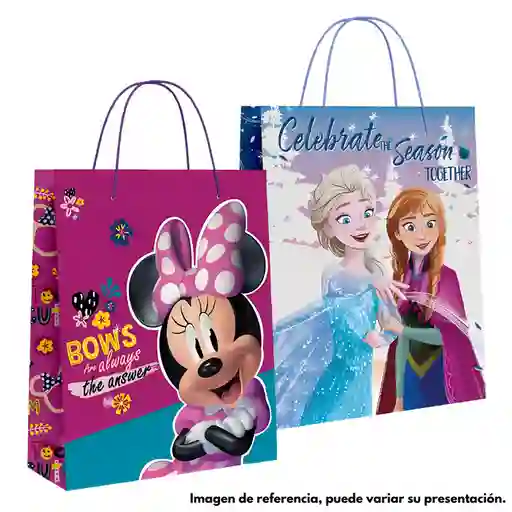 Bolsa De Regalo Primavera Personajes Niña Modelos Surtidos 16x12cm