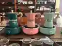 Cafetera Moka + Base Calentadora 6 Tazas