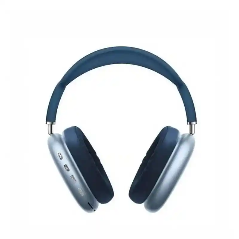 Audifonos Color Azul Balaca P9 Bluetooth Inalambrico