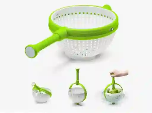 Colador Escurridor Giratorio Verduras Fruta 360