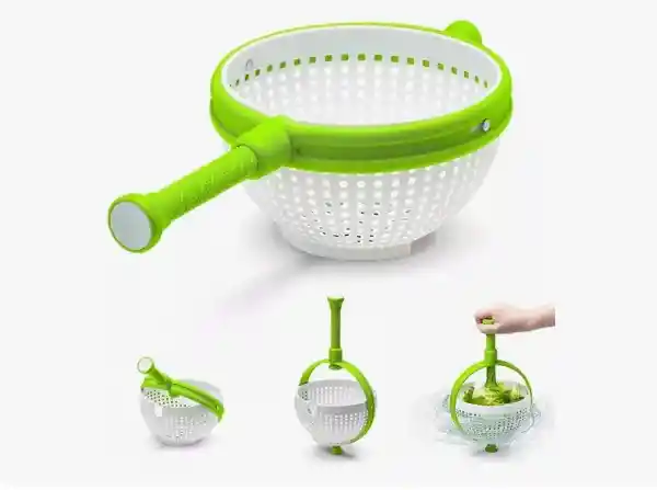 Colador Escurridor Giratorio Verduras Fruta 360