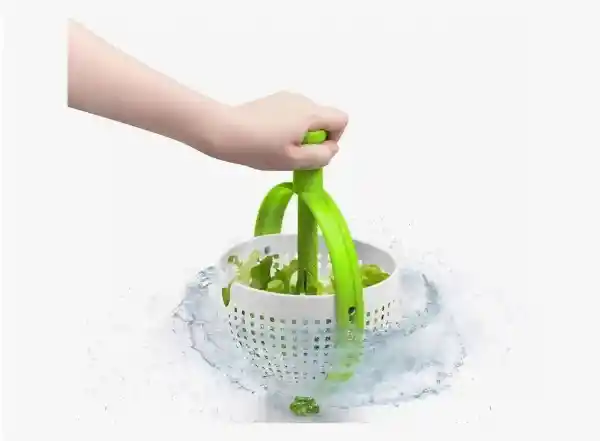 Colador Escurridor Giratorio Verduras Fruta 360