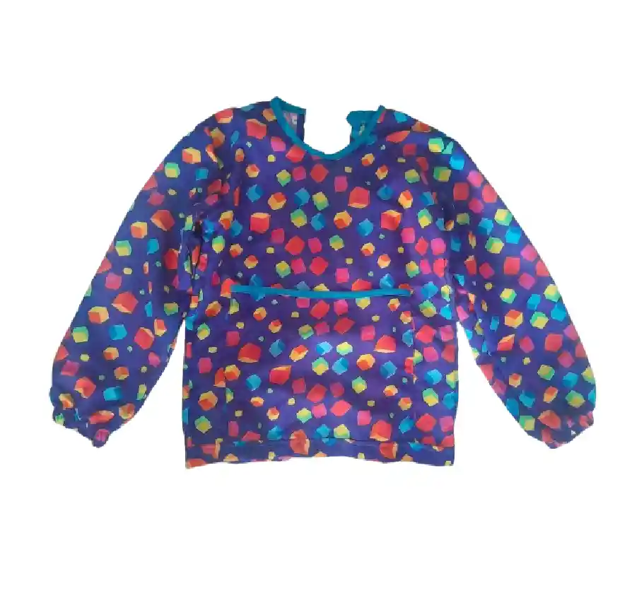 Delantal Antifluido Escolar Azul Talla 9