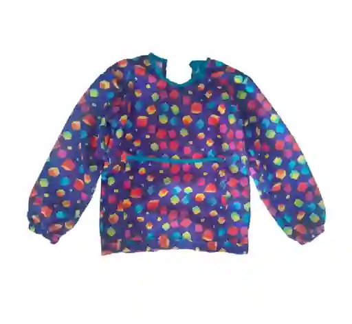 Delantal Antifluido Azul Escolar Talla 6