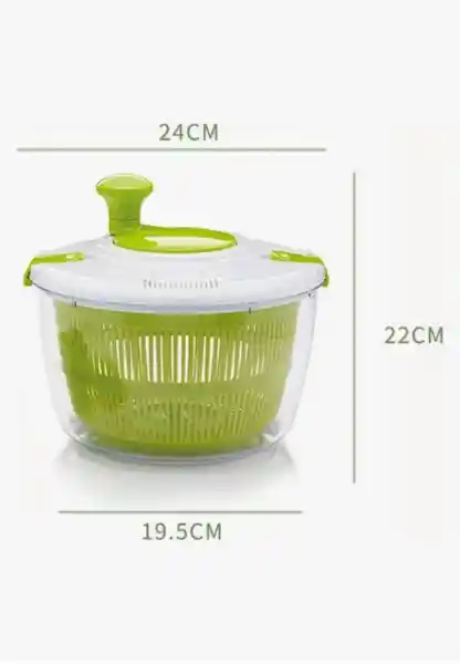 Colador Centrifugador Para Ensaldas Cocina Bowl Secador Verduras