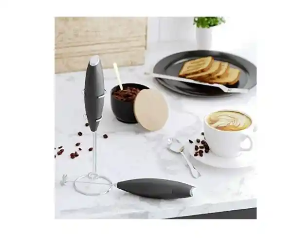 Batidor Electrico Portatil Mezclador Espuma Cafe