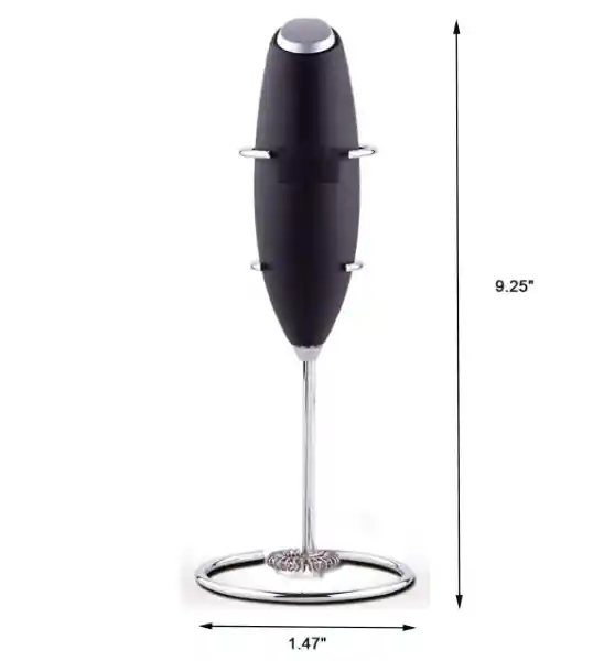 Batidor Electrico Portatil Mezclador Espuma Cafe