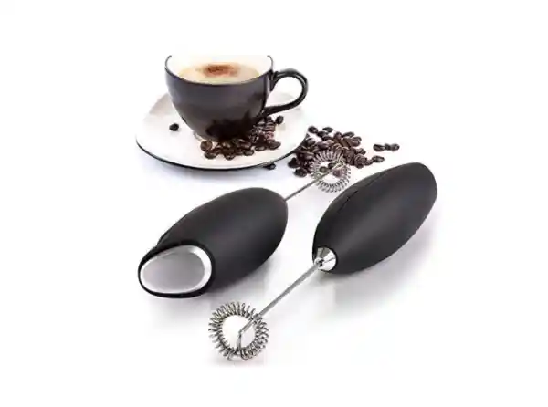 Batidor Electrico Portatil Mezclador Espuma Cafe
