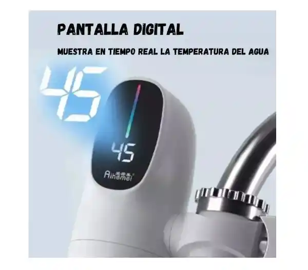 Calentador Eléctrico De Agua Instantáneo Para Grifo