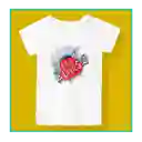 Camiseta Blanca Niño/niña