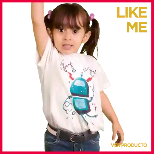 Camiseta Blanca Niño/niña