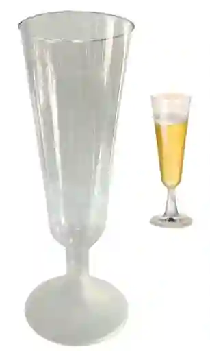 Copa Flauta Cristal X25 Unds