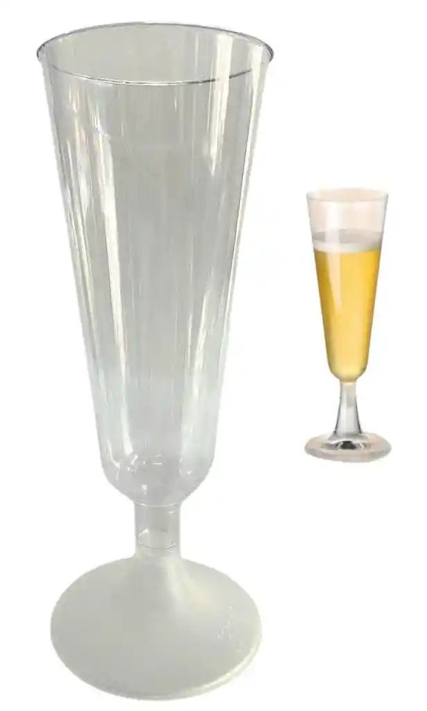 Copa Flauta Cristal X25 Unds