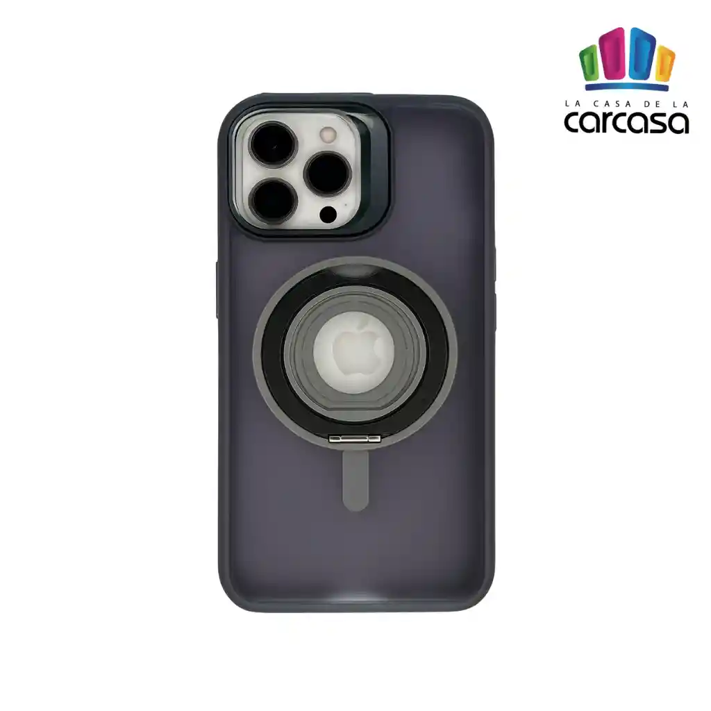 Estuche Magsafe Para Iphone 16 Pro Mate 360 (plateado)