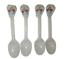 Cucharas Desechables Fiesta X20 Flamencos