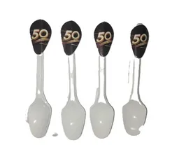 Cucharas Desechables Fiesta X20 50 Años