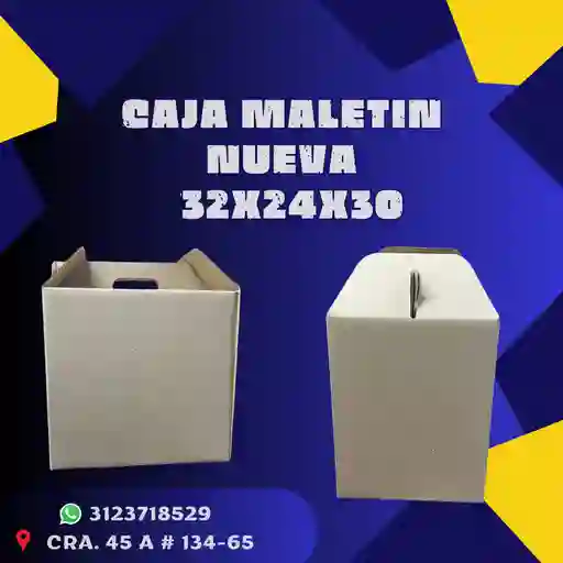 Caja Maletin Nueva 32x24x30