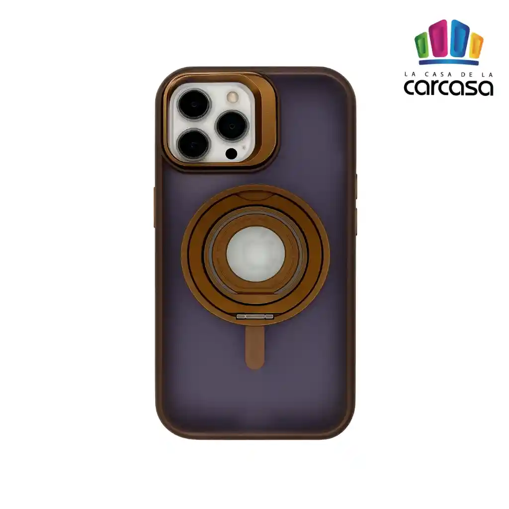 Estuche Para Samsung S25 Edge Mate 360 (dorado)