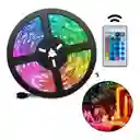 Cinta Led Tira Luces 2 Rollos Por 5mts Rgb Multicolor Incluye Un Control