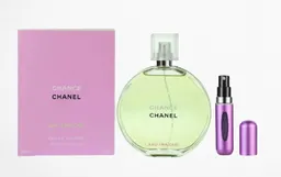 Chance Chanel Eau Fraîche 1.1 + Perfumero | Fragancia Para Dama Floral Amaderada Fre