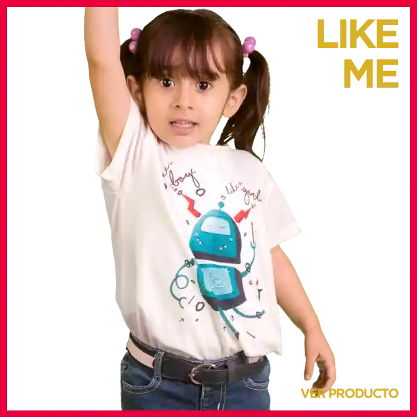 Camiseta Blanca Niño/niña