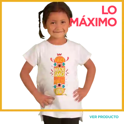 Camiseta Blanca Niño/niña