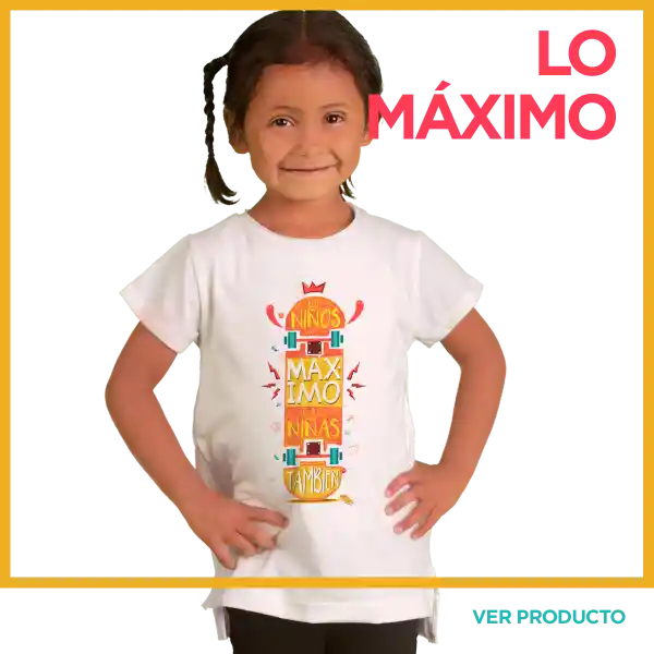 Camiseta Blanca Niño/niña