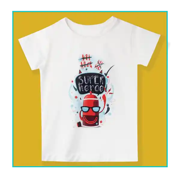 Camiseta Blanca Niño/niña