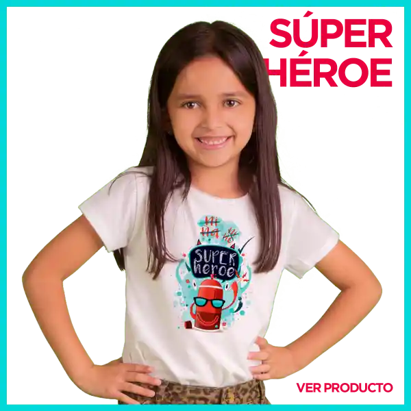 Camiseta Blanca Niño/niña