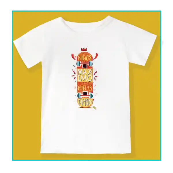 Camiseta Blanca Niño/niña