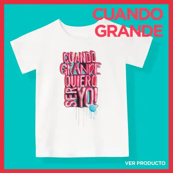 Camiseta Blanca Niño/niña