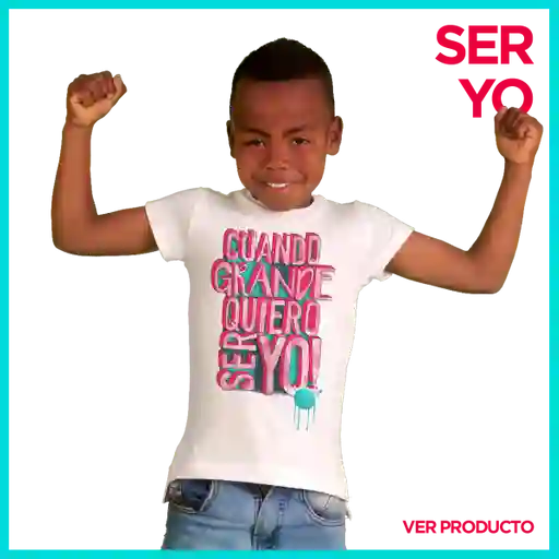 Camiseta Blanca Niño/niña