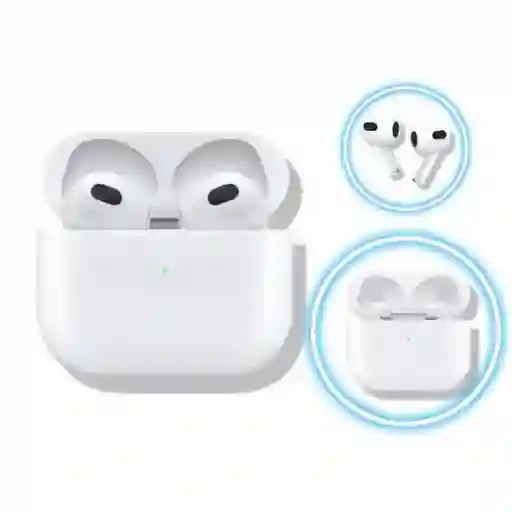 Airpods 3 Calidad 1.1 Audifonos/blancos