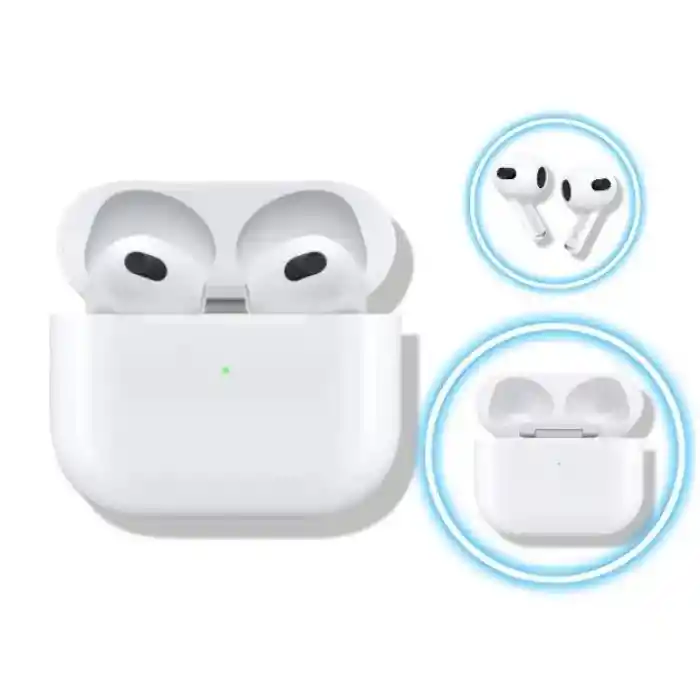 Airpods 3 Calidad 1.1 Audifonos/blancos