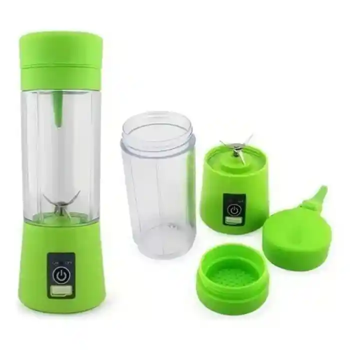 Mini Licuadora Portátil Recargable Usb 380ml – Smoothies, Batidos Y Jugos Al Instante