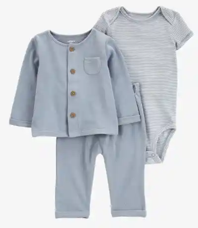 Conjunto 3 Piezas Carters Talla 9 Meses