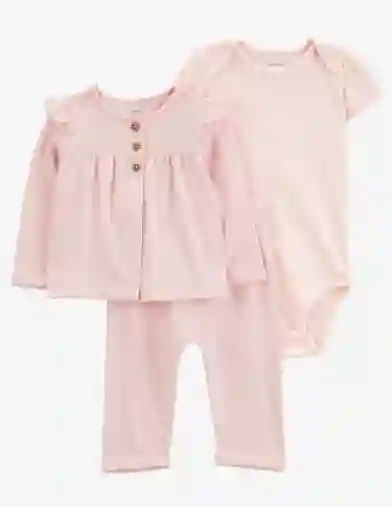 Conjunto 3 Piezas Carters Talla 6 Meses