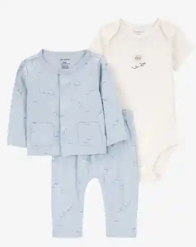 Conjunto 3 Piezas Carters Talla 6 Meses