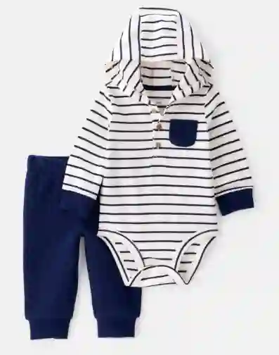 Conjunto 2 Piezas Bebé Carters Talla 6 Y 24 Meses