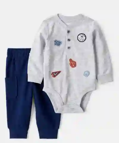 Conjunto 2 Piezas Bebé Carters Talla 24 Meses