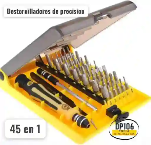 Destornilladores Precision 45 En 1