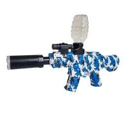 Pistola Ametralladora Lanza Dardos Nerf + Hidrogel Con Gafas