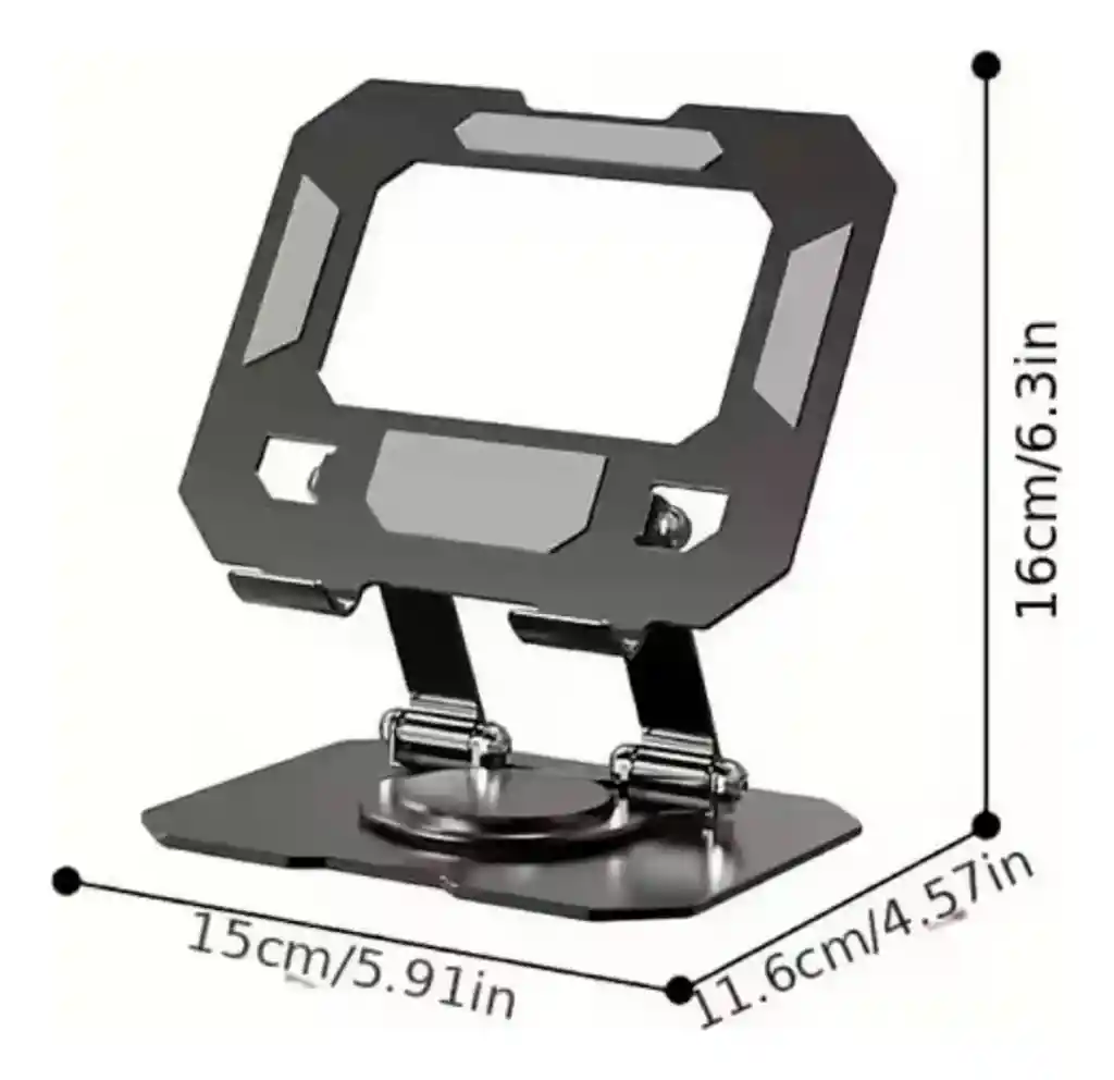 Soporte Rotativo Para Portátil Y Tablet 360°