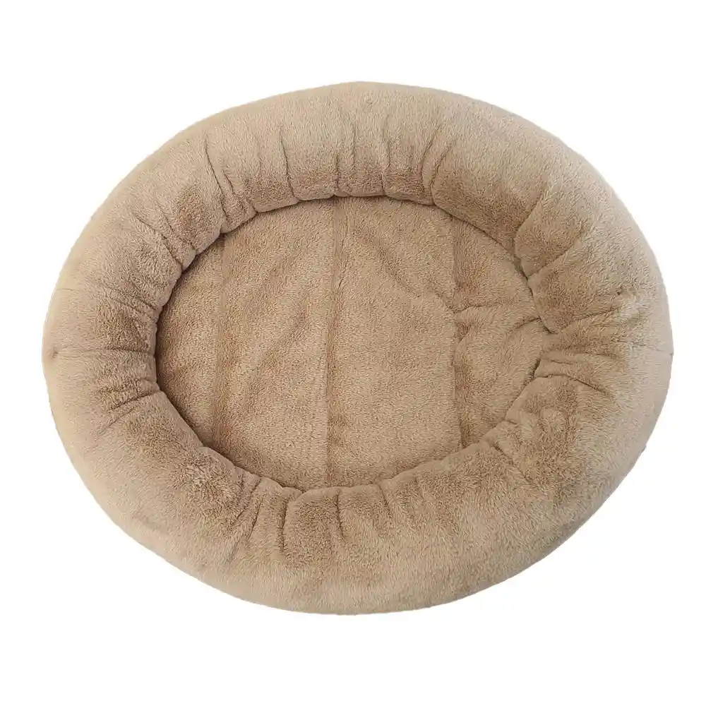 Cama Para Mascotas En Forma De Rosca Vipets Café