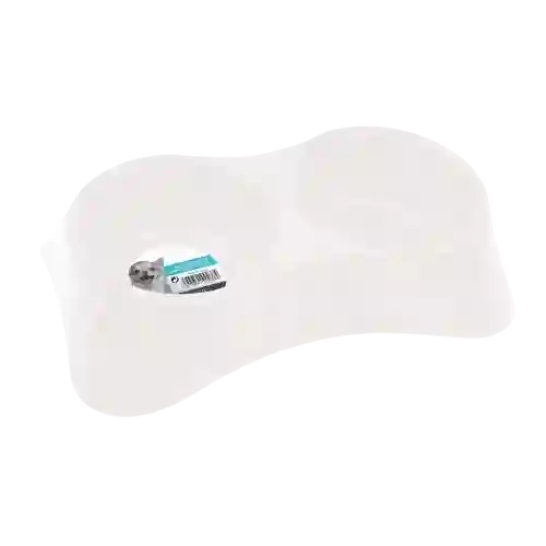 Comedero Bowl Doble Melamine Blanco Para Perro