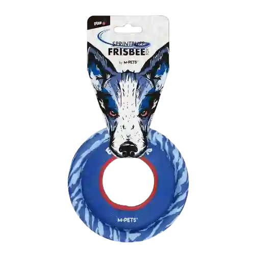 Juguete Frisbee Sprintpuff Azul Para Perro