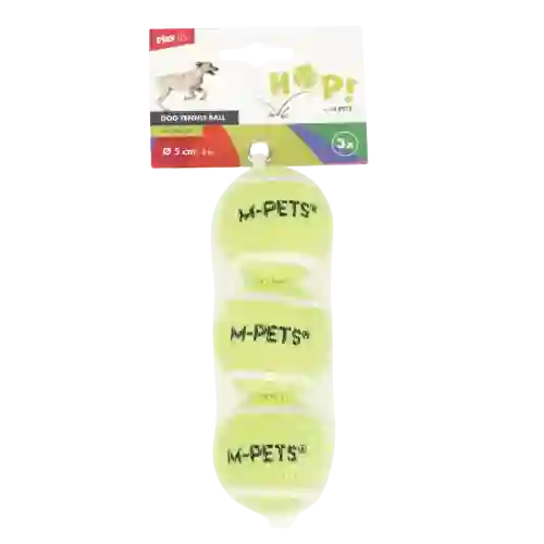 Pelotas De Tenis Hop Set De 3 Piezas Para Perro