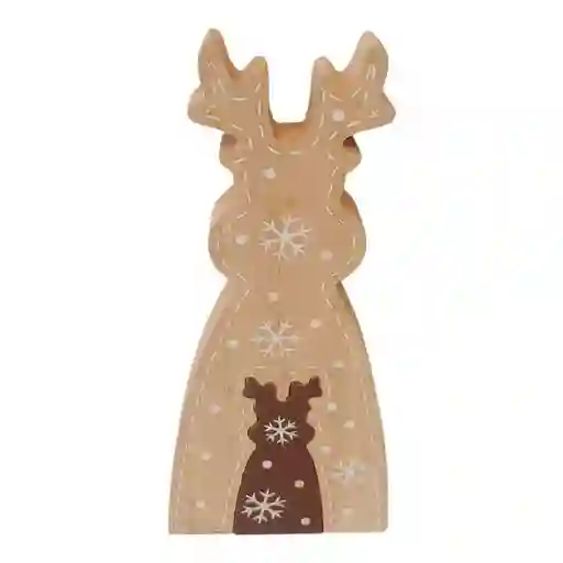 Adorno Reno Santini 2x22cm Natural Mdf